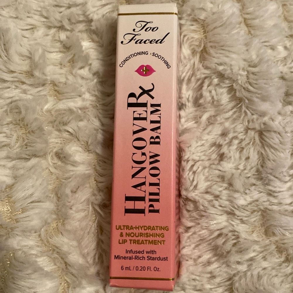 Two faced pillow balm